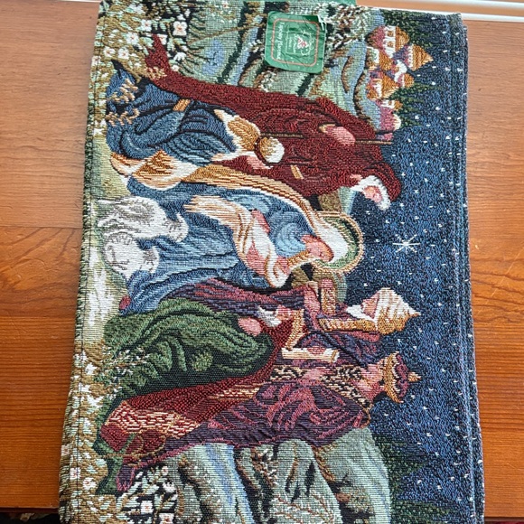 Nativity Scene Tapestry Placemats - Picture 2 of 6